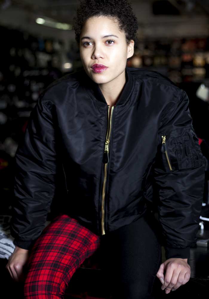 Grunge Girl Bomber Jacket