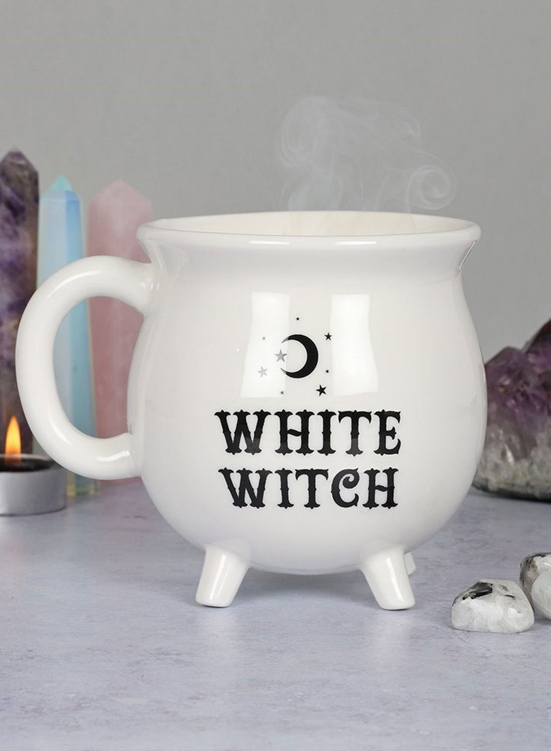 White Witch Cauldron Mug