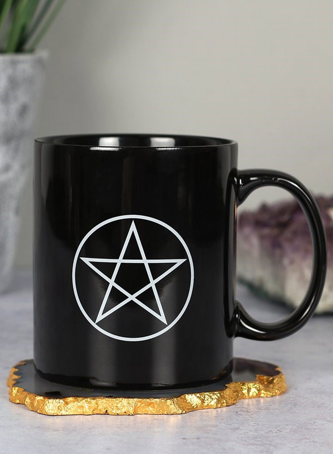 Pentagram Bleck Mug