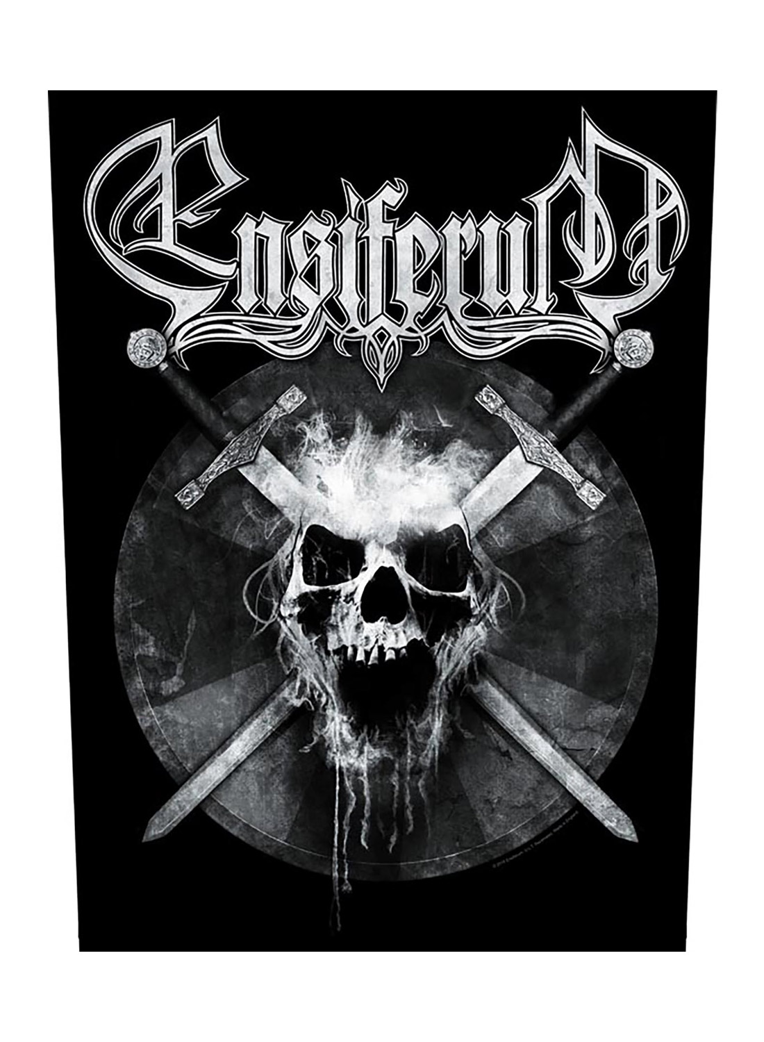 Ensiferum Skull Back Patch