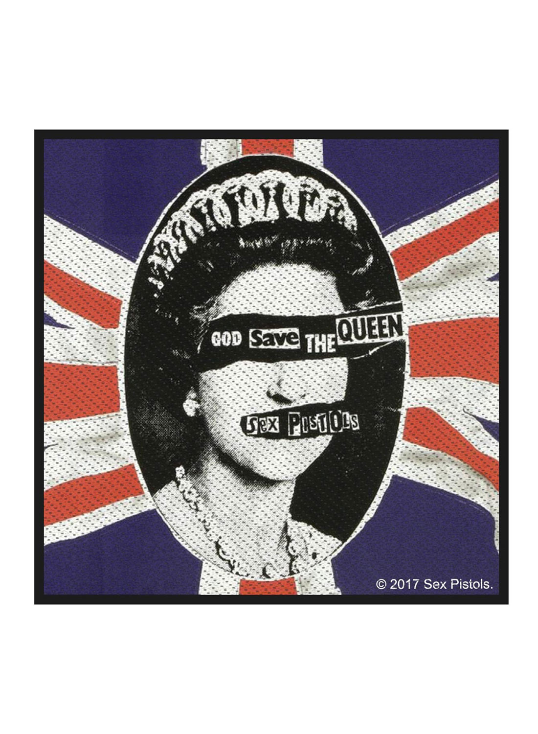Sex Pistols God Save The Queen Patch