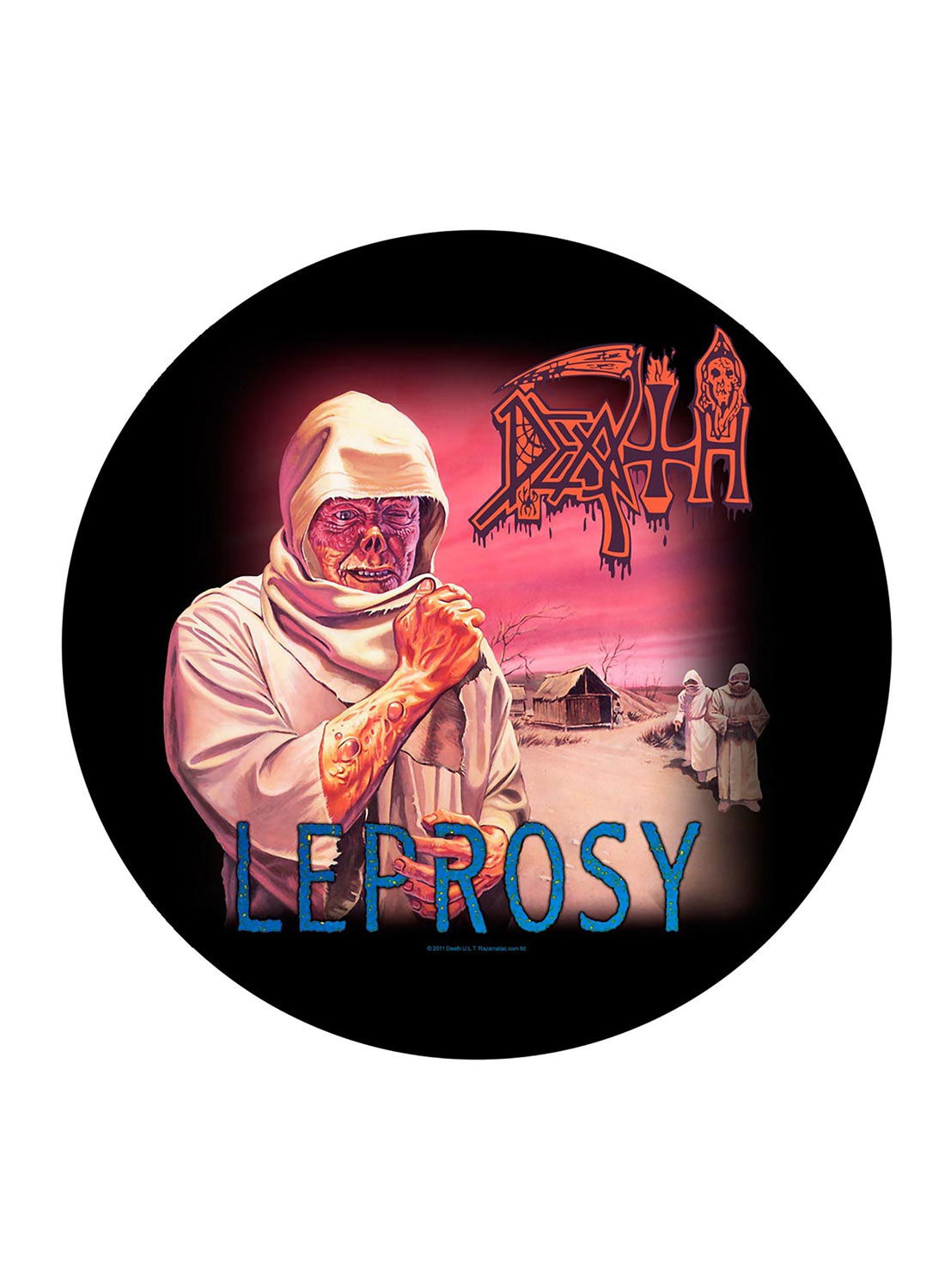 Death Leprosy Back Patch