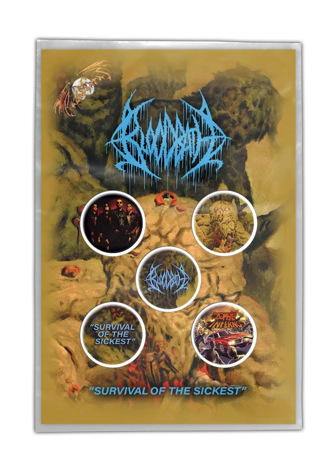 Bloodbath Survival Of The Sickest Badge Pack