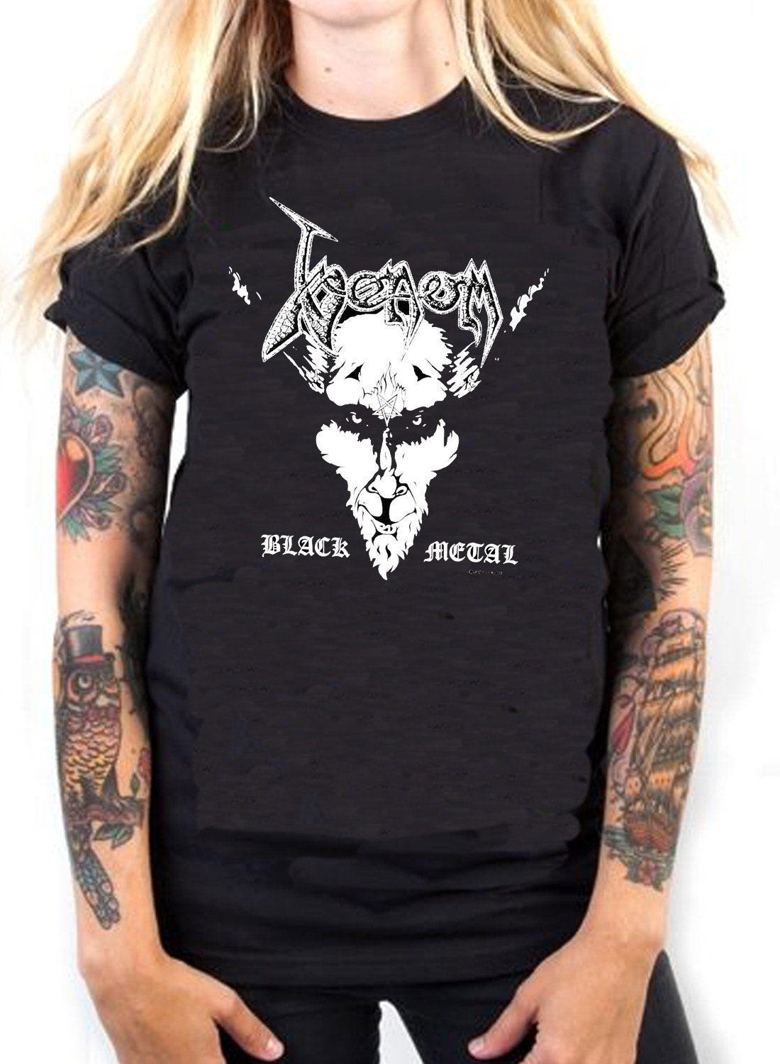 Venom Black Metal Girly Top