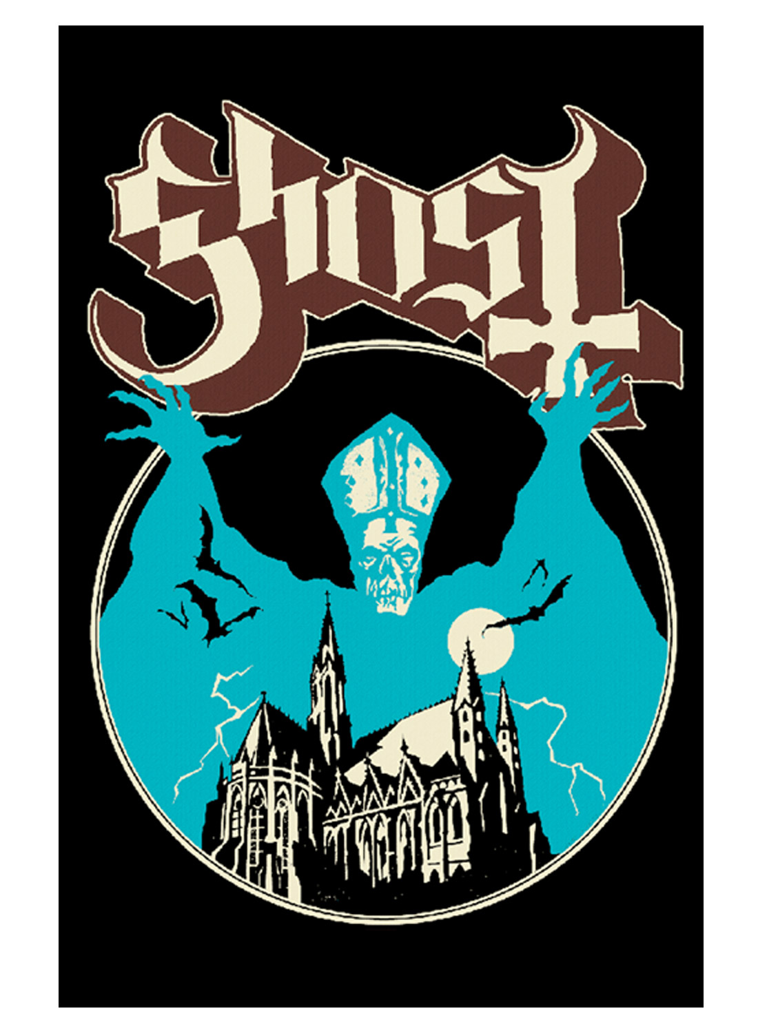 Ghost Opus Textile Poster