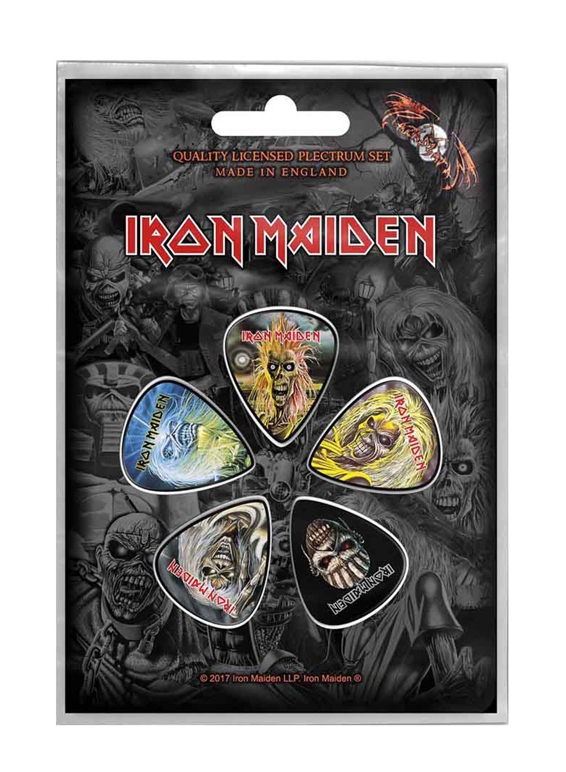 Iron Maiden Edde Plectrum Pack