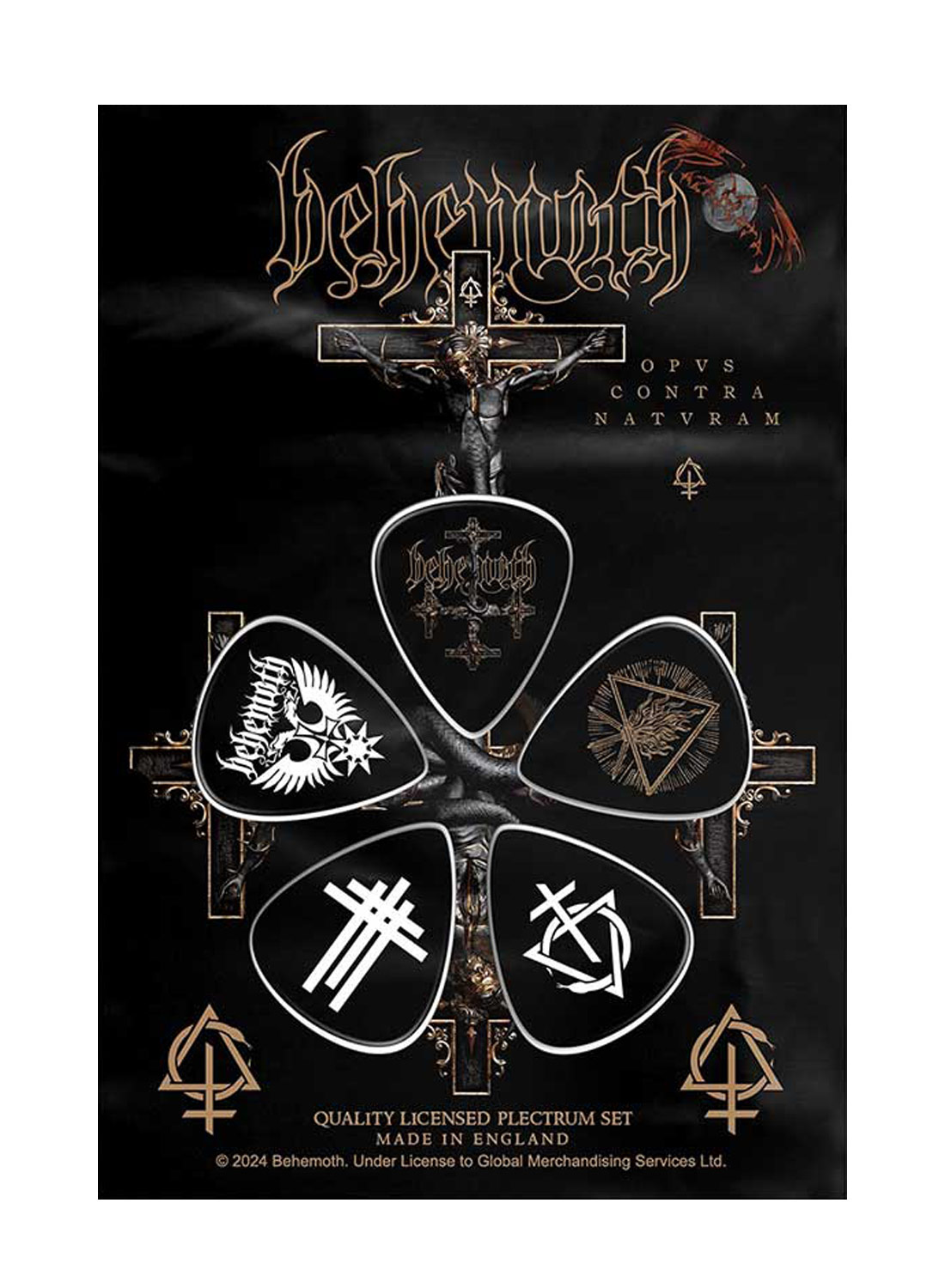 Behemoth Opvs Contra Natvram Plectrum Pack