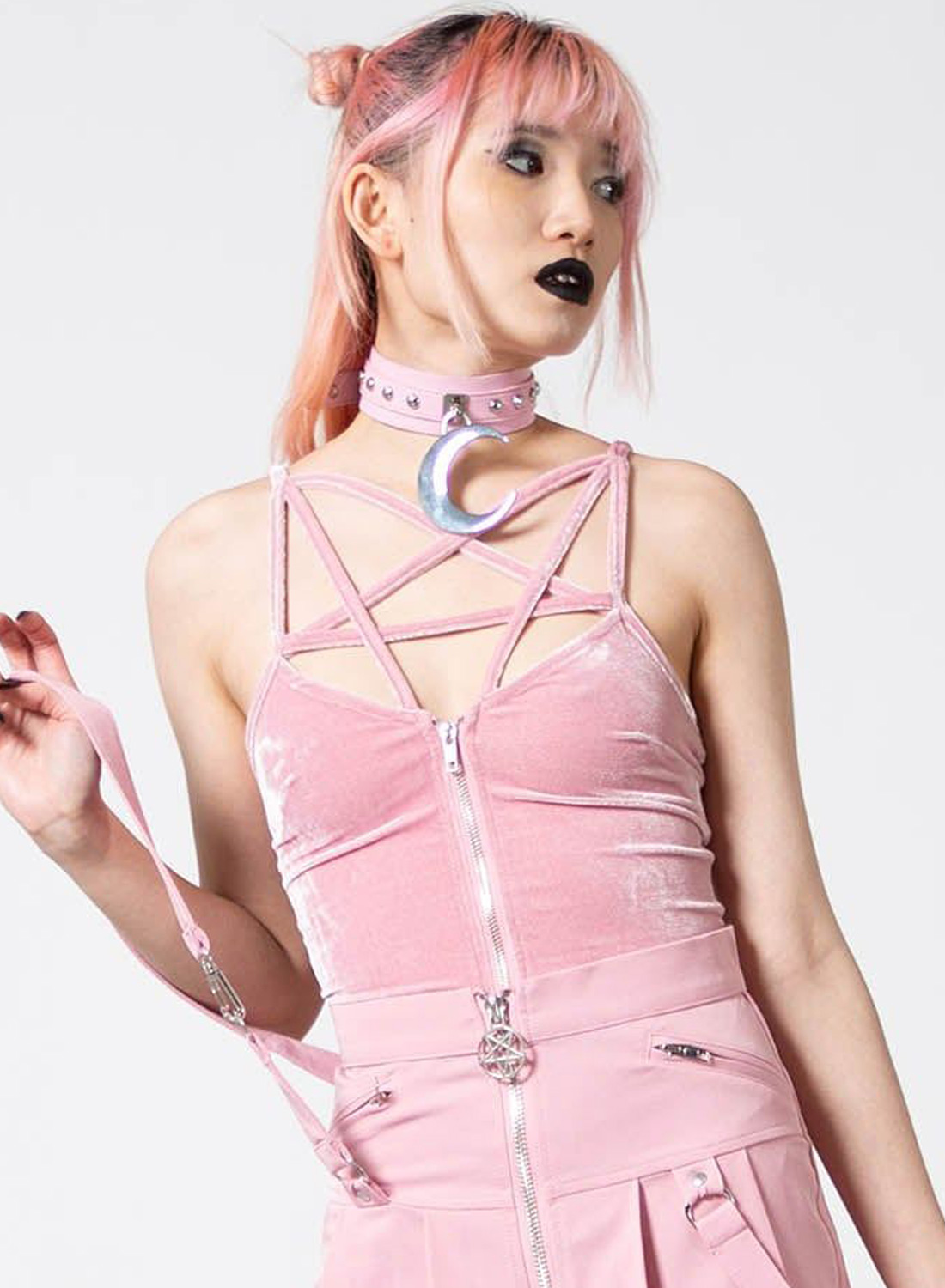 Killstar Lost In Sin Pink Top