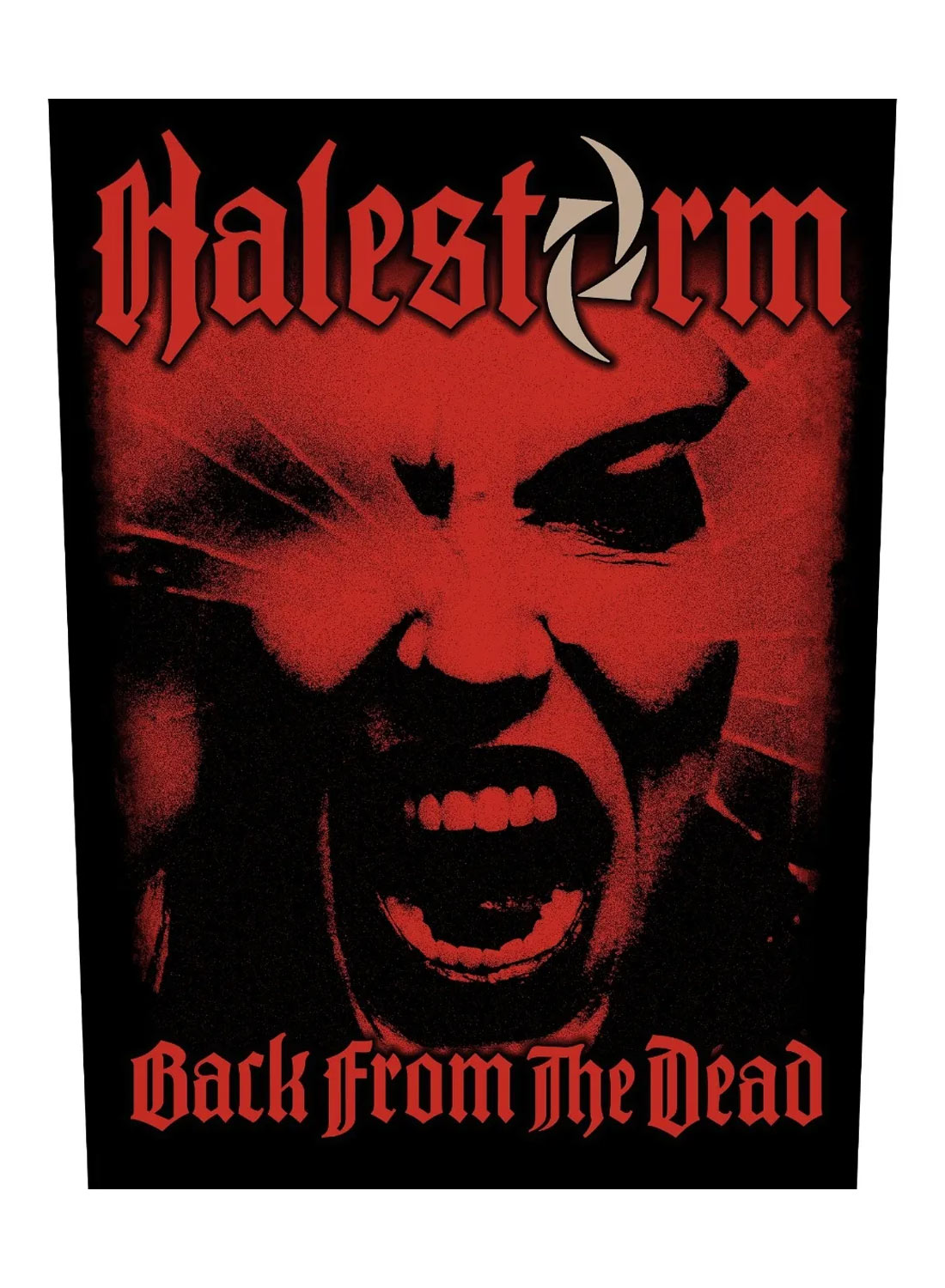 Halestorm Back From The Dead Back Patch