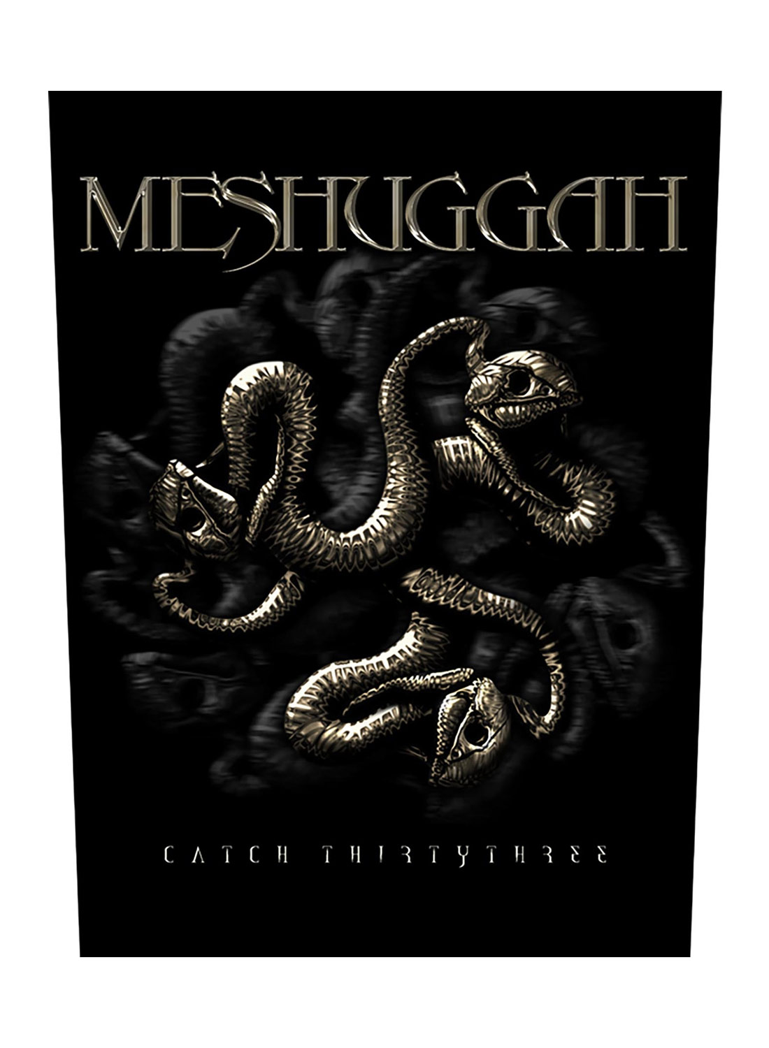 Meshuggah Catch 33 Back Patch