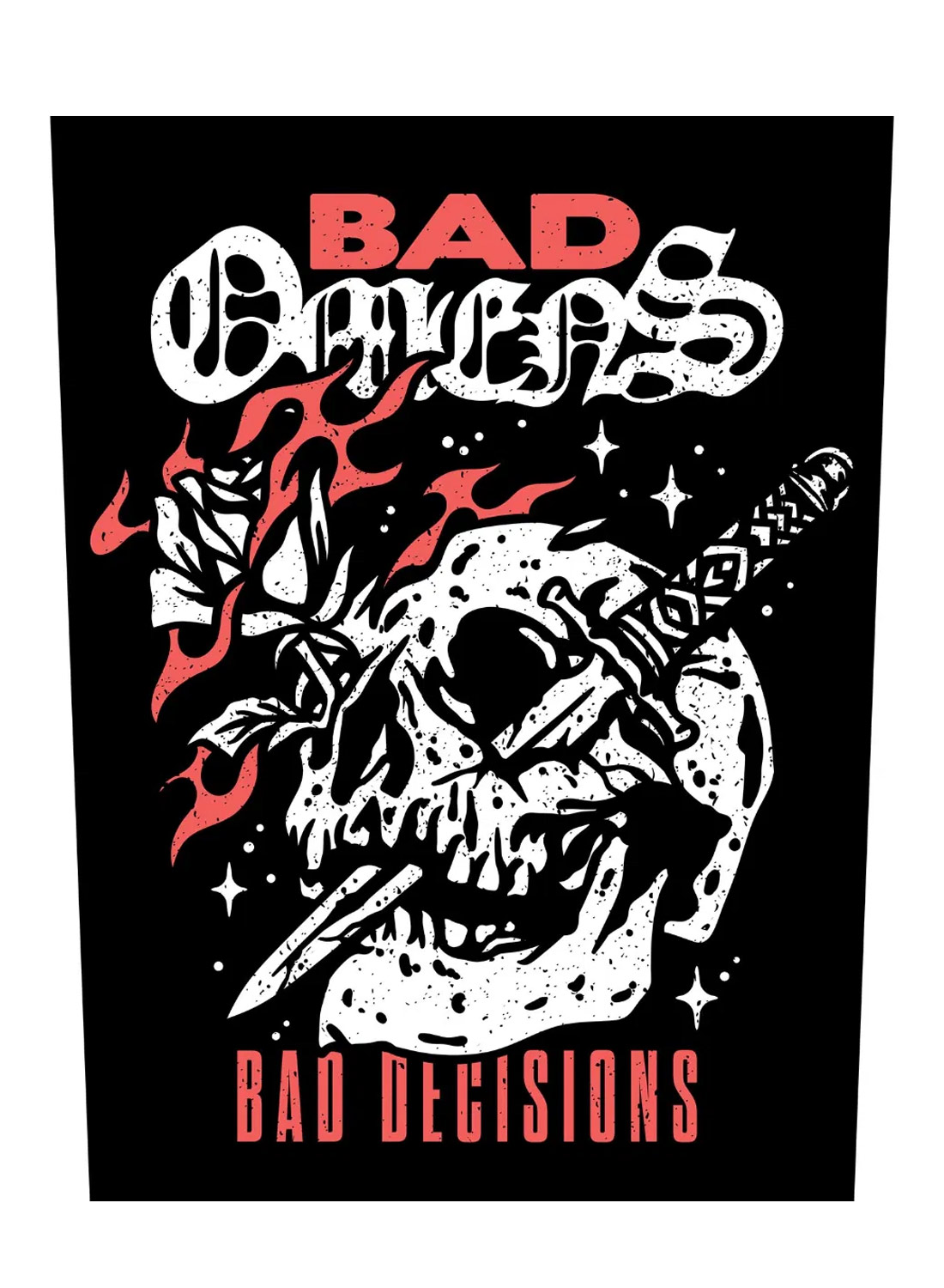 Bad Omens Bad Decisions Back Patch