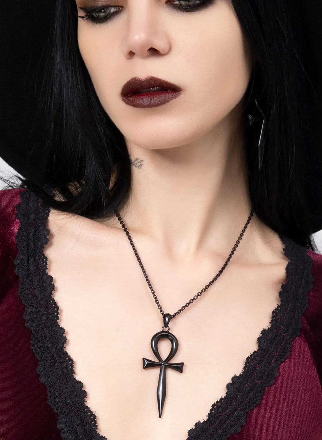 Killstar Resurrection Black Necklece