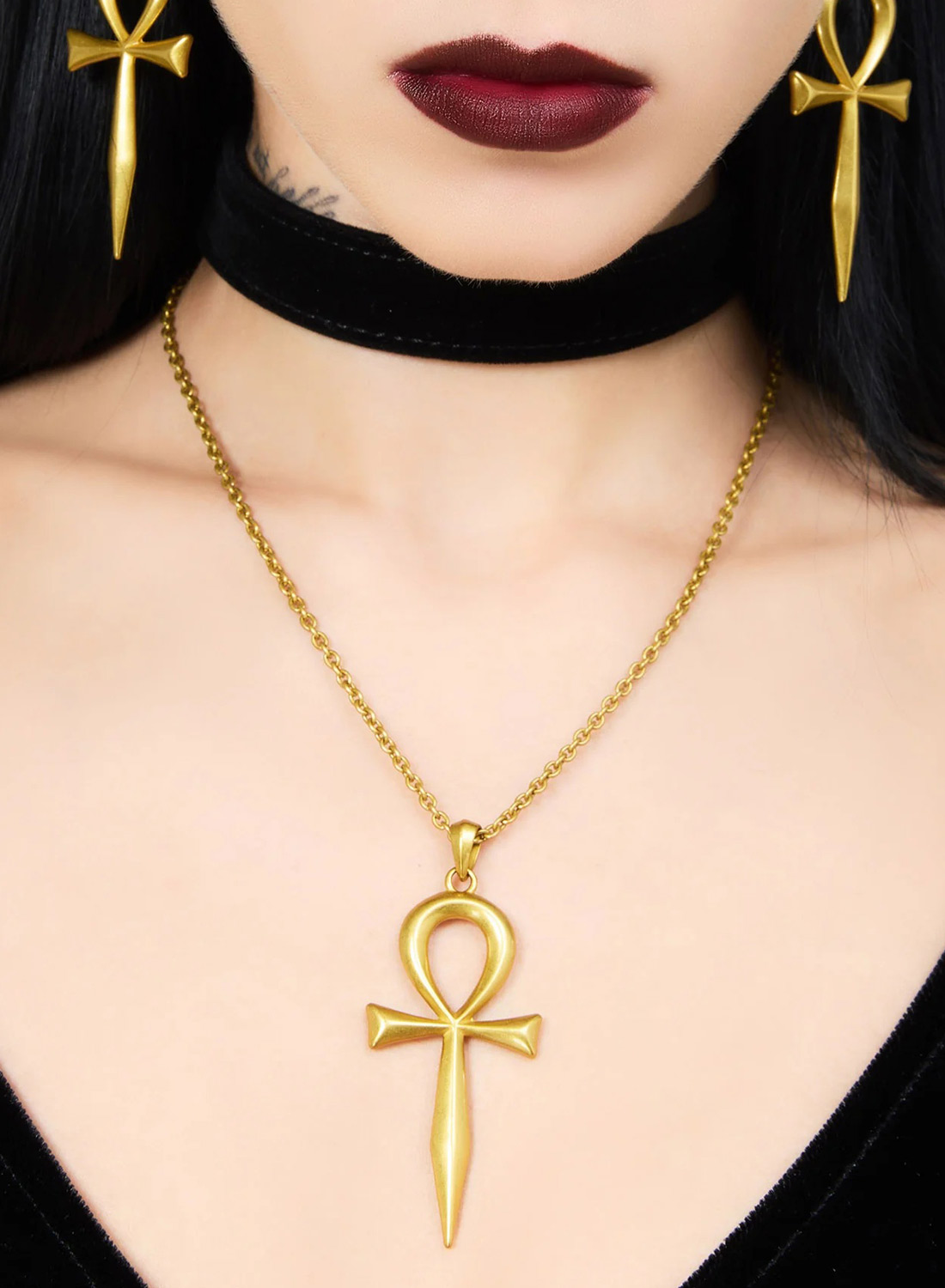 Killstar Resurrection Gold Necklece