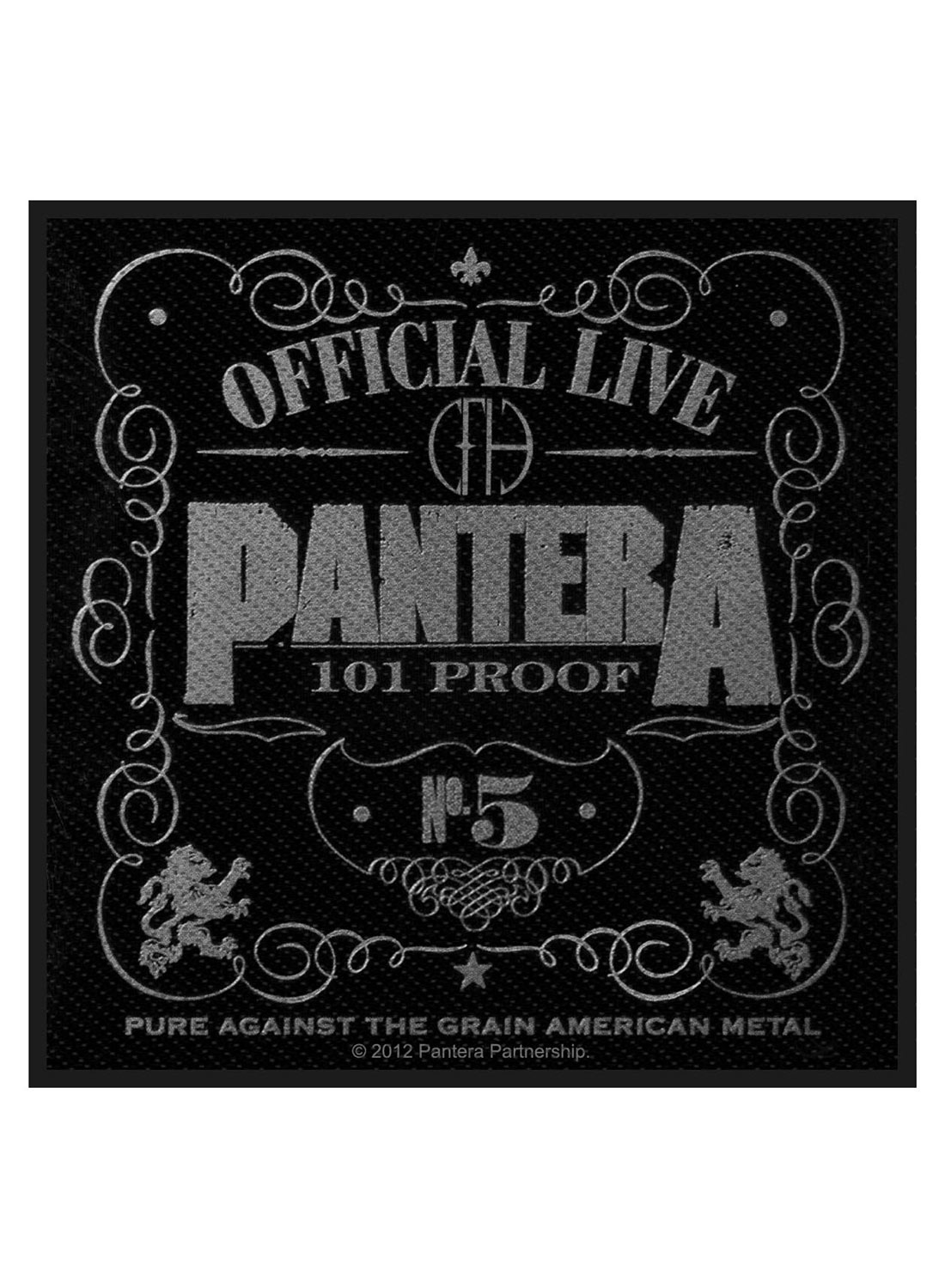 Pantera 101% Proof Patch