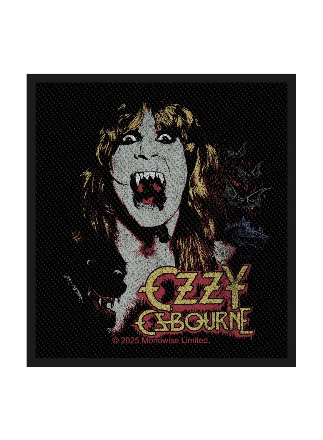 Ozzy Osbourne Fangs Patch